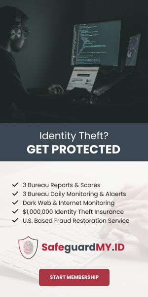 Identity theft? get protected with safeguard my id.