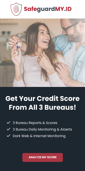 Safeguard my id get your credit score from 3 bureaus.